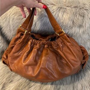 Marc By Marc Jacobs Chic Brown Leather Tote